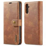 Etui i futerały do telefonów - Dla Samsung Galaxy A13 5G DG. MING Crazy Horse Texture Odpinane magnetyczne skórzane etui na telefon Brown - miniaturka - grafika 1