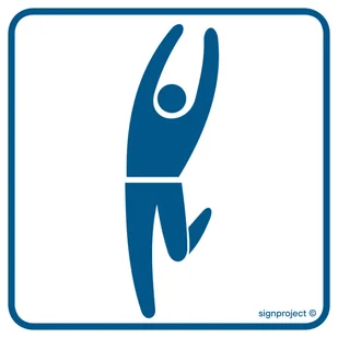 RC016 AEROBIK, FN - FOLIA SAMOPRZYLEPNA; (200X200MM) - Systemy ekspozycyjne i znaki informacyjne - miniaturka - grafika 1