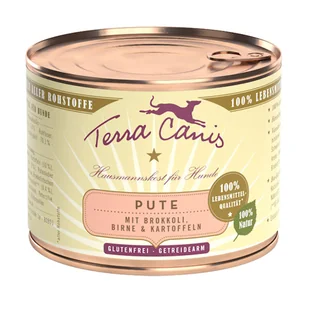 Terra Canis, 6 x 200 g - Indyk z warzywami, gruszką i ziemniakami - Mokra karma dla psów - miniaturka - grafika 1