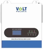 Zasilacze awaryjne UPS - Przetwornica Inwerter solarny SinusPro ULTRA PLUS 3000 12/230V 1500/3000W + 100A MPPT 30-500V - miniaturka - grafika 1