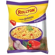 Szybkie dania obiadowe - Zupka Błyskawiczna O Smaku Gulaszu 62G Rollton - miniaturka - grafika 1