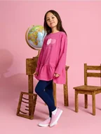 Dresy i komplety dla dziewczynek - Sinsay - Komplet dzianinowy - wielobarwny - miniaturka - grafika 1