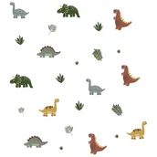 Naklejki na ścianę - Naklejki na ścianę SIPO Mini Dinozaury WS63051 - miniaturka - grafika 1