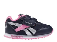 Buty dla dziewczynek - Buty dziecięce Reebok FZ3505 ROYAL CL Niebieskie - miniaturka - grafika 1
