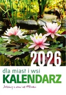Kalendarze - Kalendarz dla Miasta i Wsi 2026 - kalendarz - miniaturka - grafika 1