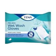 Higiena osób starszych i niepełnosprawnych - ESSITY Tena Wet Wash Glovess nawilżane myjki x 8 szt - miniaturka - grafika 1
