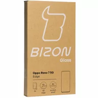 Szkła hartowane na telefon - Bizon Szkło hartowane Glass Edge - 2 sztuki + ochrona na obiektyw, Oppo Reno 7 5G - miniaturka - grafika 1