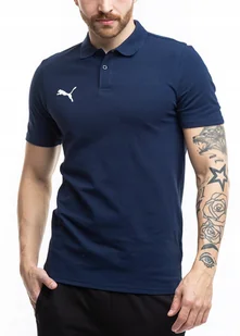 PUMA koszulka męska t-shirt polo sportowa polówka Team Goal roz.M - Koszulki męskie - miniaturka - grafika 1