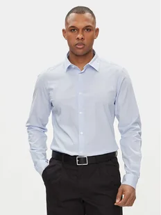 s.Oliver Koszula 2132556 Błękitny Slim Fit - Koszule męskie - miniaturka - grafika 1