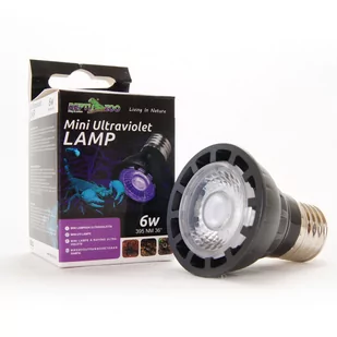 Repti-Zoo Mini Uv Led 6W - Lampa Led Uvb 6.0 e27 - Akcesoria do terrarium - miniaturka - grafika 1