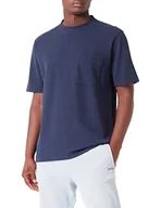 Koszulki męskie - BOSS T-shirt męski Tempestoshort, Dark Blue405, XL - miniaturka - grafika 1