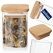 Pojemniki kuchenne - Pojemnik na produkty sypkie szklany z pokrywką i uszczelką 200 ml - miniaturka - grafika 1