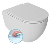 Miski WC - ISVEA - Miska wisząca WC INFINITY RIMLESS 36,5x53 cm bez deski kolor BIAŁY MAT 10NF02004-2L - miniaturka - grafika 1