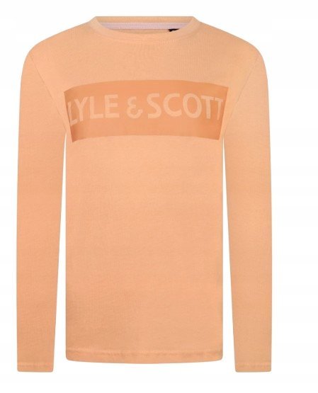LYLE & SCOTT BLUZKA DZIECIĘCA BAWEŁNIANA Z NADRUKIEM 164-170 KYB