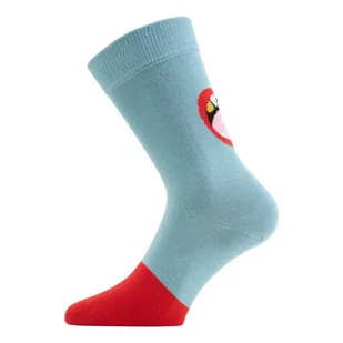 Happy Socks 3-Pack Single Ready To Mingle Socks Gift Set, kolorowe i zabawne, skarpety dla kobiet i mężczyzn, wielokolorowe (36-40) - Skarpetki męskie - miniaturka - grafika 1