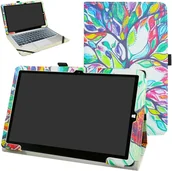 Etui do tabletów - ETUI TABLET CHUWI HI10X 10,1" DRZEWO KOLOROWE ZAMYKANE WYTRZYMAŁE - miniaturka - grafika 1