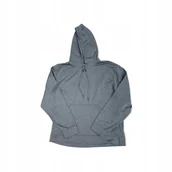 Bluzy męskie - Wciągana szara bluza męska kaptur UNDER ARMOUR XL - Under Armour - miniaturka - grafika 1