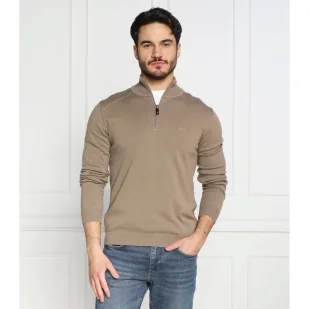 BOSS GREEN Sweter zoldan | Regular Fit | z dodatkiem wełny - Swetry męskie - miniaturka - grafika 1