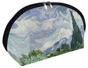 Kosmetyczki, organizery i kuferki - Kosmetyczka Pole pszenicy z cyprysami Vincent Van Gogh - miniaturka - grafika 1