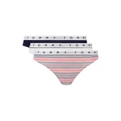 Majtki damskie - Bielizna Tommy Hilfiger 3-pack Thong W UW0UW02521 - miniaturka - grafika 1