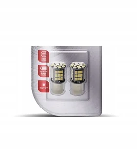 Żarówka LED P21W BA15S 24V Dioda BIAŁA 48xSMD2835 CANBUS 2szt. - Żarówki samochodowe - miniaturka - grafika 1