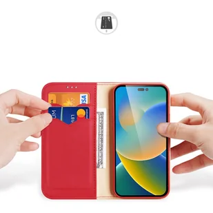 Etui Dux Ducis Hivo Apple iPhone 14 Pro Max czerwony - Etui i futerały do telefonów - miniaturka - grafika 3