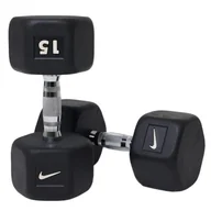 Hantle i ciężarki - Hantla NIKE Grind Dumbbell Czarny (15 kg) (1 szt.) - miniaturka - grafika 1