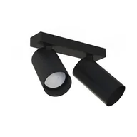 Lampy sufitowe - Nowodvorski Lampa 2 punktowa natynkowa MONO II 10W GU10 czarny 7841 - miniaturka - grafika 1