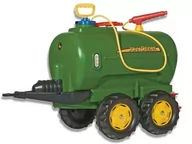 Jeździki dla dzieci - Rolly Toys Cysterna John Deere Dwuosiowa Z Pompką - miniaturka - grafika 1