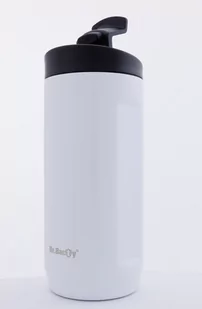 Kubek termiczny na kawę 2 w 1 Dr.Bacty Notus 360 ml biały - Kubki termiczne - miniaturka - grafika 1