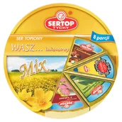 Szybkie dania obiadowe - Serek topiony mix smaków Sertop 140 g - miniaturka - grafika 1