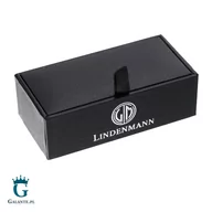 Spinki do mankietów i krawatów - Lindenmann Prostokątne spinki do mankietów SL-10099 SL-10099/103 - miniaturka - grafika 1