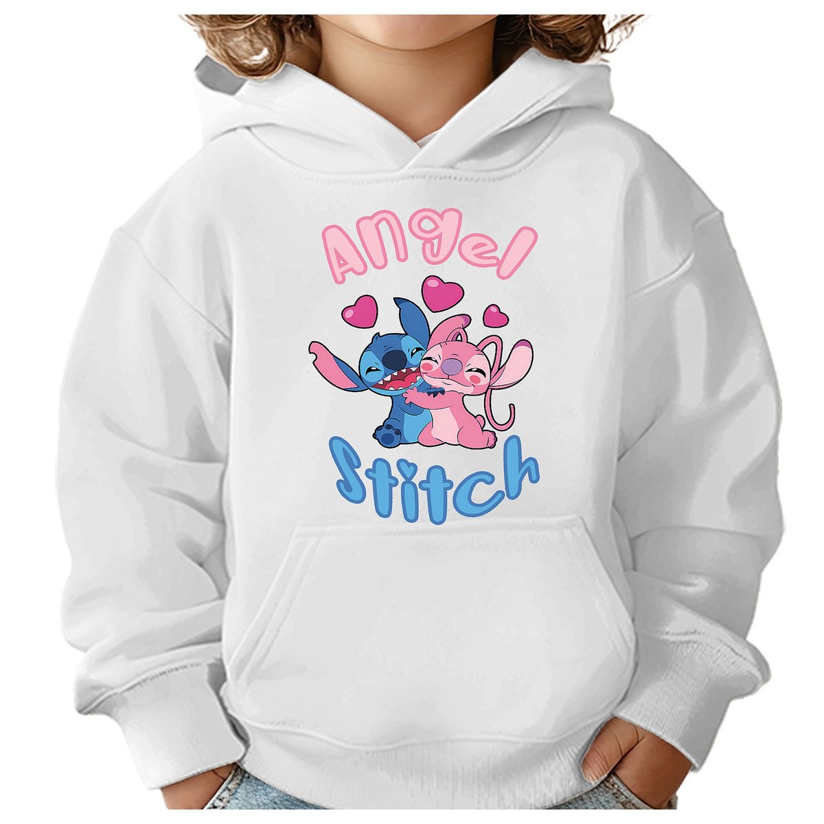 BLUZA DZIECIĘCA STITCH ANGEL ANDZIA 134-140 CHŁOPIĘCA DZIEWCZĘCA PREZENT