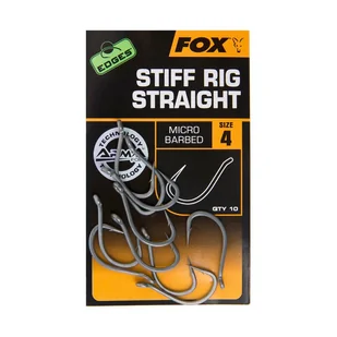 Fox Carp Edges Armapoint Stiff Rig straight size 8 - Inne akcesoria dla wędkarzy - miniaturka - grafika 2