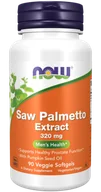 Układ moczowy i płciowy - NOW FOODS NOW Foods Saw Palmetto ekstrakt 320 mg x 90 kaps - miniaturka - grafika 1