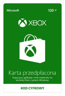 XBOX Live doładowanie 100 ZŁ klucz XBOX LIVE) - Kody i doładowania cyfrowe - miniaturka - grafika 1