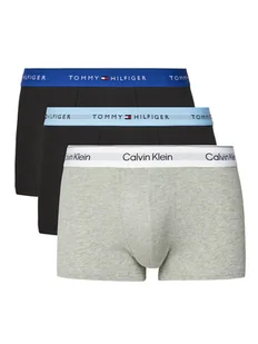 Tommy Hilfiger Komplet 3 par bokserek UM0UM02763 Czarny - Majtki męskie - miniaturka - grafika 1