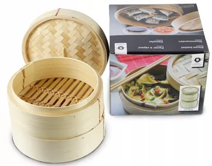 Bambusowy parownik parowar do gotowania na parze DIM SUM - Pozostałe akcesoria kuchenne - miniaturka - grafika 1