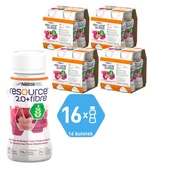 Żywienie medyczne - Resource 2.0 + Fibre o smaku owoców leśnych, 4 x 200 ml - miniaturka - grafika 1