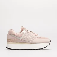 Buty sportowe damskie - Buty damska New Balance WL574ZAC  różowe - miniaturka - grafika 1