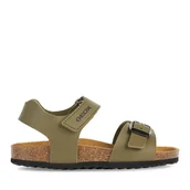 Buty dla chłopców - Sandały Geox J Ghita Boy J028LB 000BC C3704 M Zielony - miniaturka - grafika 1