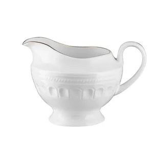 Mlecznik Porcelanowy Mesyna Gold Villa Italia - Cukiernice - miniaturka - grafika 1