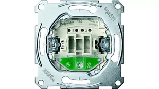 Schneider Electric Merten Łącznik dwubiegunowy z podświetleniem 10AX AC 250 V MTN3102-0000 MTN3102-0000 - Wyłączniki światła i elektryczne - miniaturka - grafika 1
