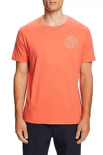 ESPRIT T-shirt męski, 640/Coral Red, XL - Koszulki męskie - miniaturka - grafika 1