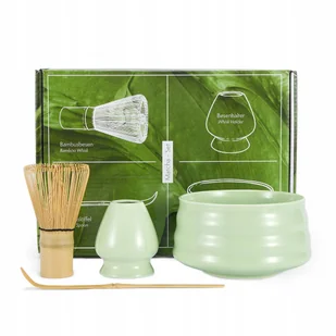 2x ZESTAW MIOTEŁKA DO MATCHY TRADYCYJNA TRZEPACZKA MATCHA CHASEN 4 W 1 - Herbata - miniaturka - grafika 1