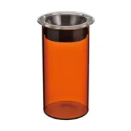 Pojemniki kuchenne - Hario Colors Canister Pojemnik szklany bursztynowy 400 ml - miniaturka - grafika 1