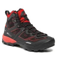 Buty trekkingowe męskie - Trekkingi Mammut Ducan High GTX GORE-TEX 3030-03471-00517-1075 Black-Dark Spicy - miniaturka - grafika 1