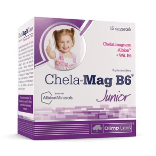 Olimp Chela Mag B6 Junior 15 szt. - Witaminy i minerały - miniaturka - grafika 1