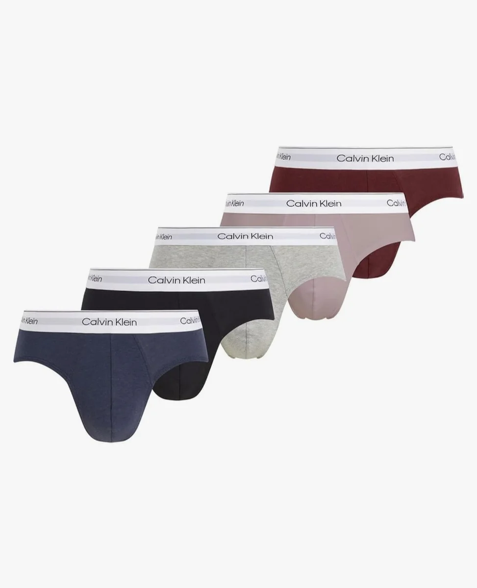 Calvin Klein Majtki Slipy wielokolorowy 5-PACK Rozmiar S