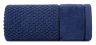 Ręczniki - Ręcznik 50 x 90 Kąpielowy Bawełna Frida 10 Granat - miniaturka - grafika 1